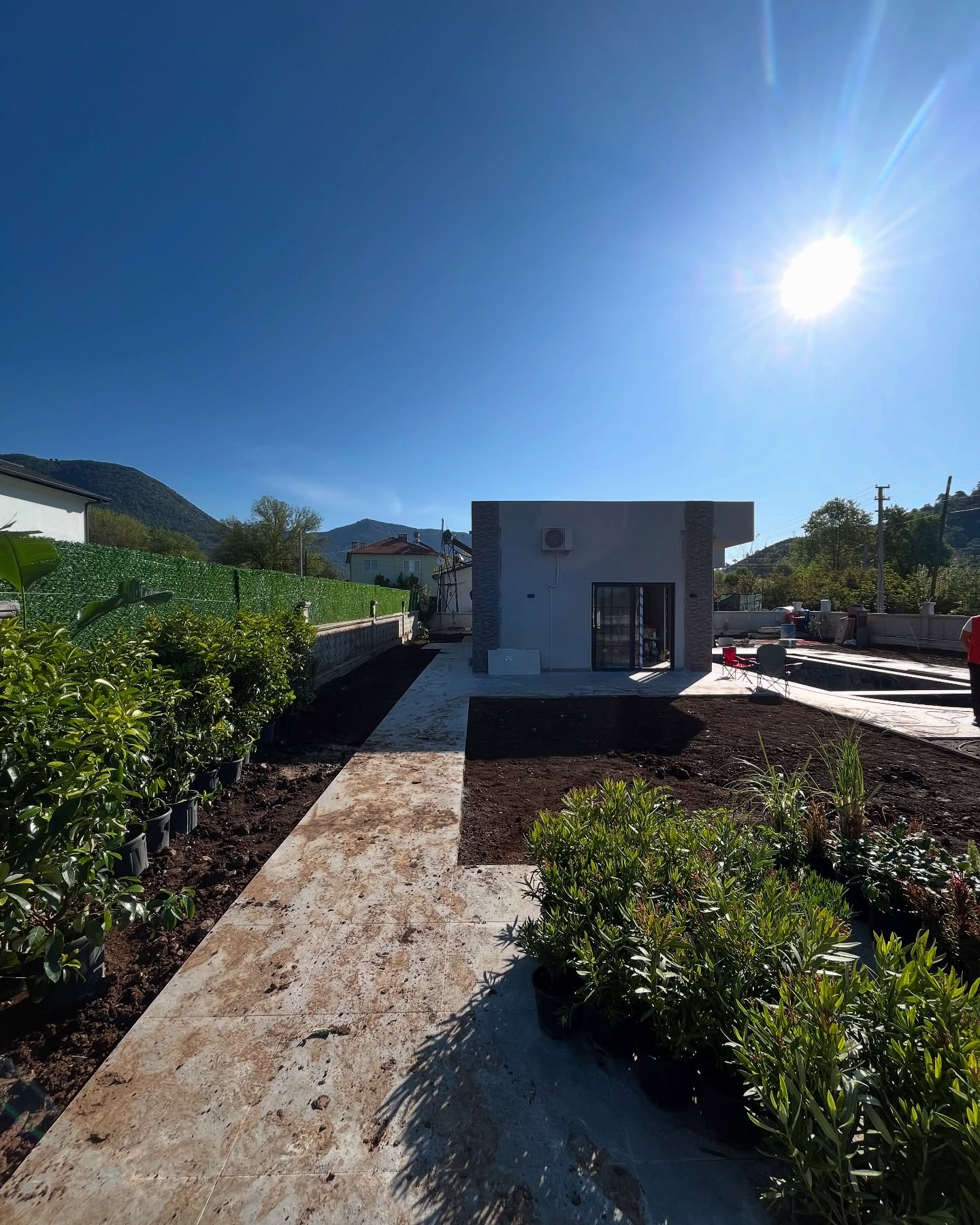 Dekoratif Çim Takımı